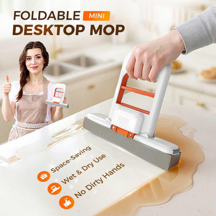 📢 ONLY TODAY ⭐ Buy 2 and get 1 free �🧹 Mini Mop SELF-WRINGING & portable