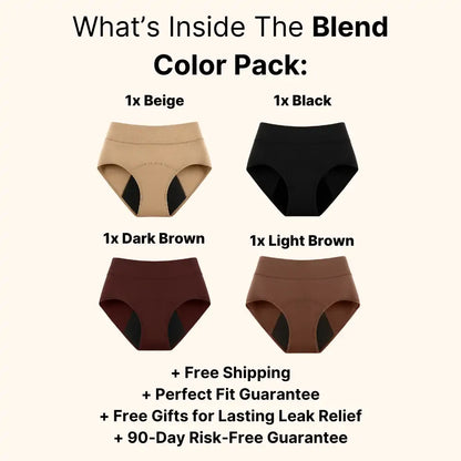 💖Last Day 50% OFF | Playribo®  100% Leak-Proof Underwear 4-pack🌸
