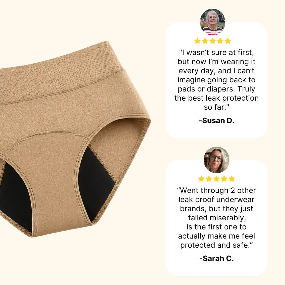 💖Last Day 50% OFF | Playribo®  100% Leak-Proof Underwear 4-pack🌸